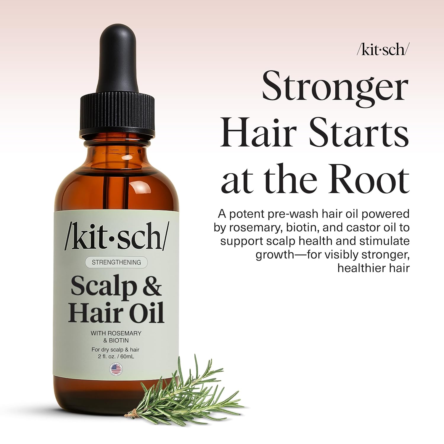 Thumbnail 1 de Kitsch Rosemary Oil 60mL