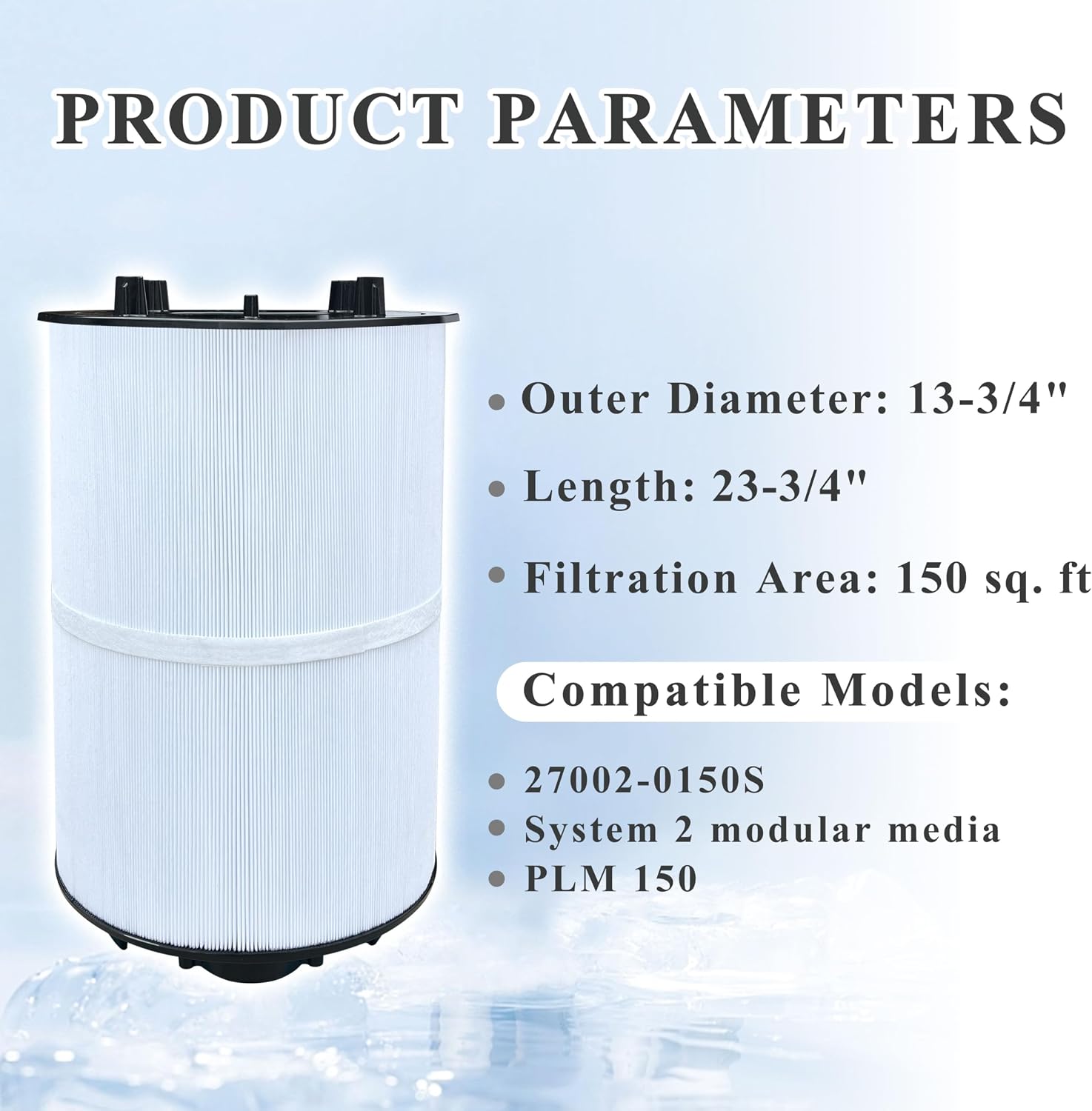 Thumbnail 1 de Chryseos Pool Filter 150 sq. ft.