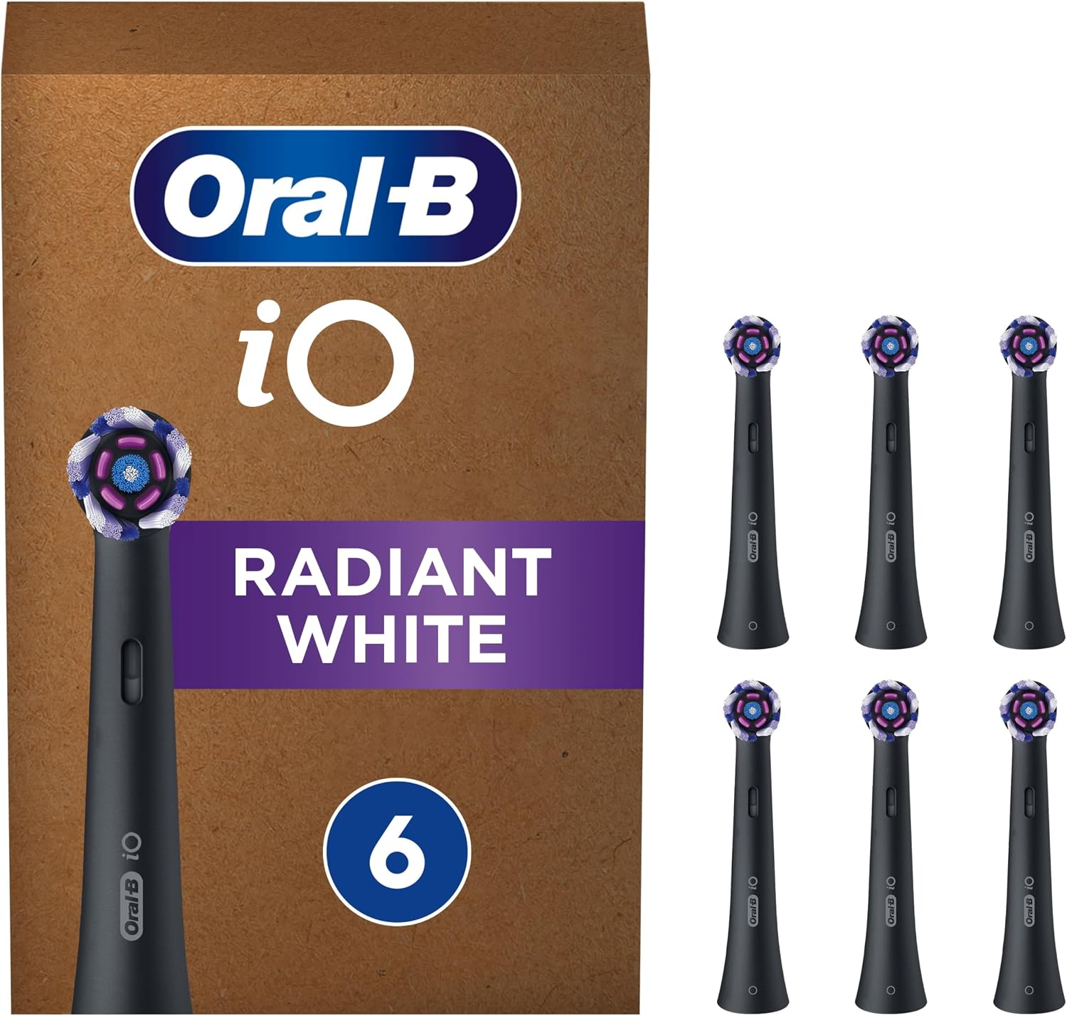 Detalle de Oral-B iO Radiant White head pack of 6