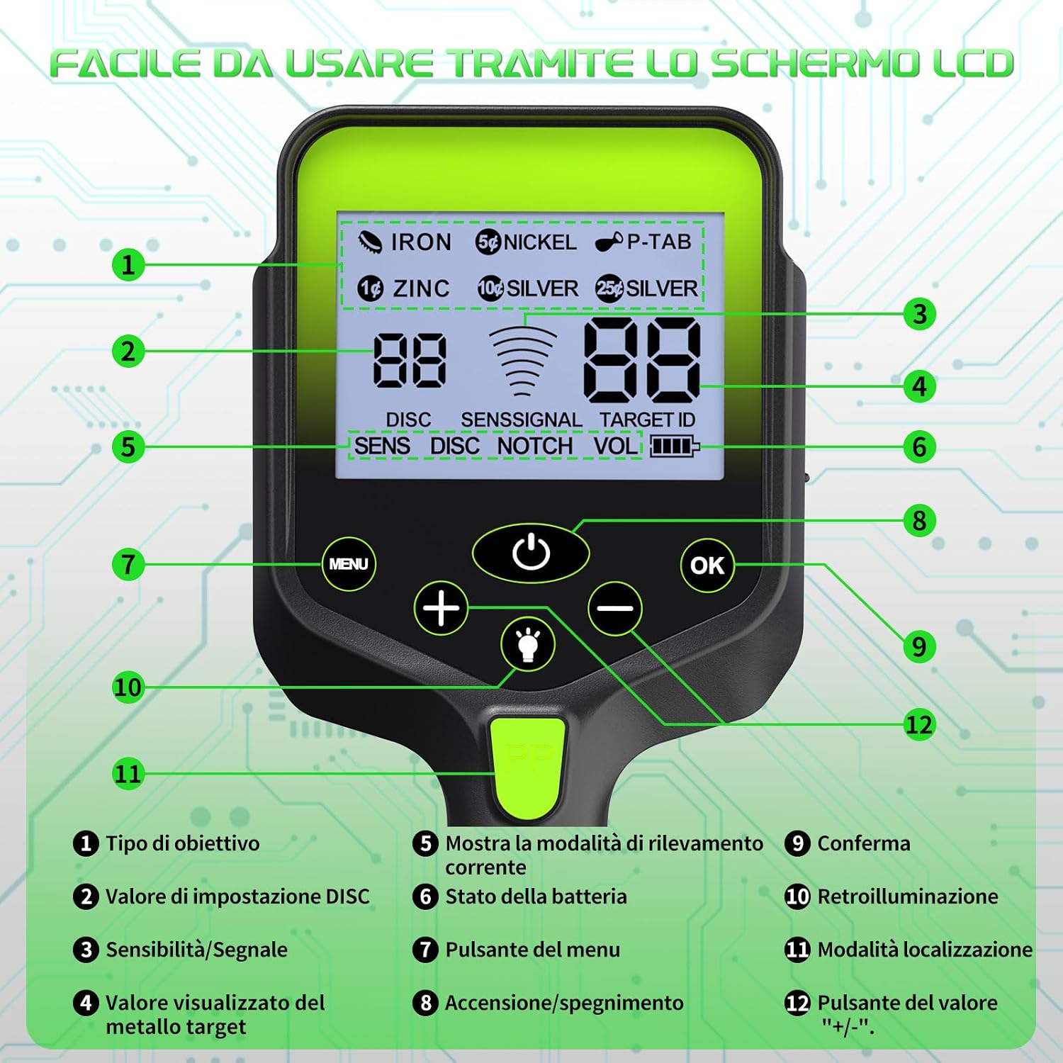Thumbnail 6 de LOLARAN Metal Detector 1,3 kg