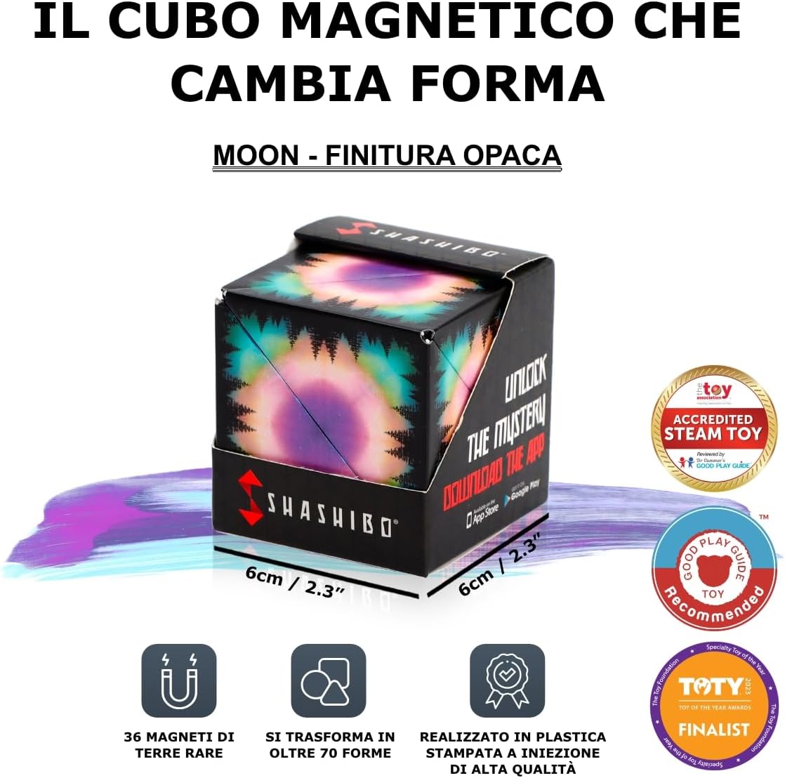 Detalle 2 de Shashibo Cubo Cambiaforma 36 magneti