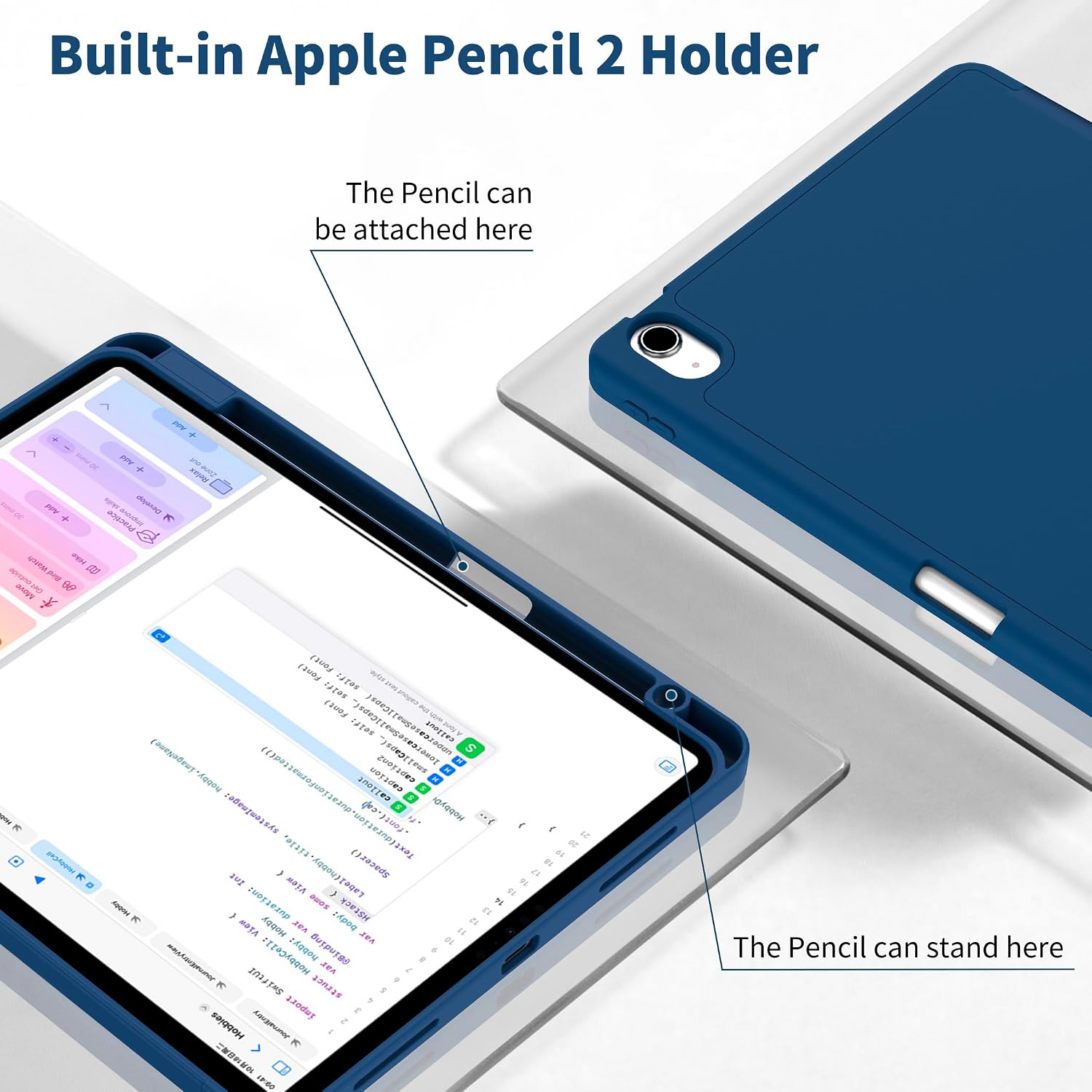 Thumbnail 3 de EasyAcc iPad Air case with Pencil Holder 11"