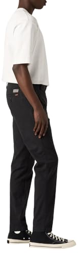 Detalle de Levi's XX Chino Standard II Homme – Mineral Black Shady, 34W/32L