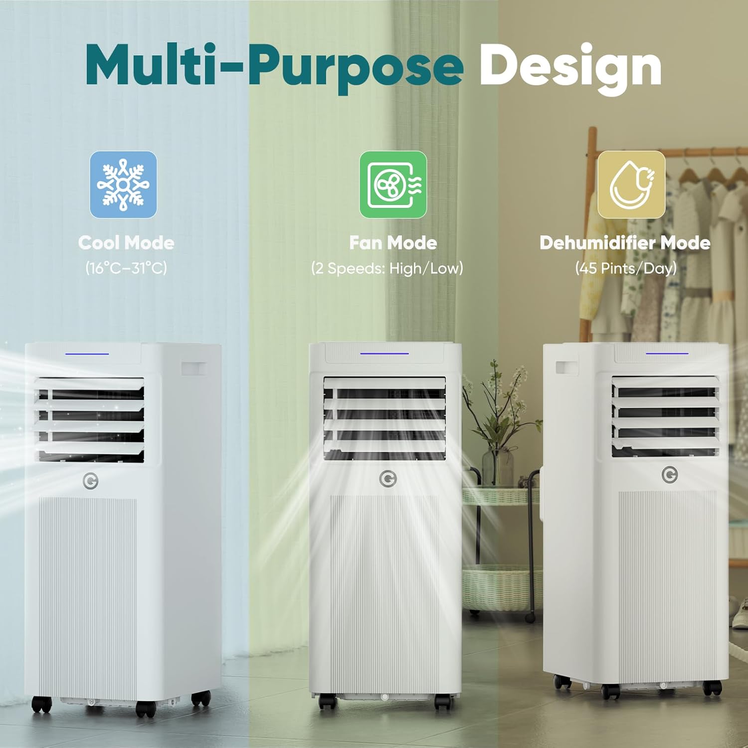 Thumbnail 3 de Portable Air Conditioning Unit 9000 BTU
