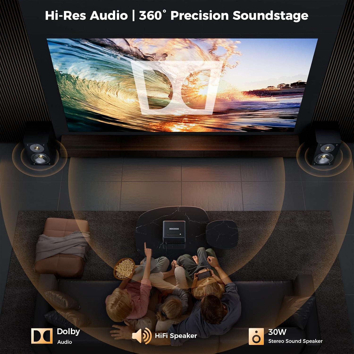 Thumbnail 6 de GooDee 4K Smart Projector 3000 ANSI