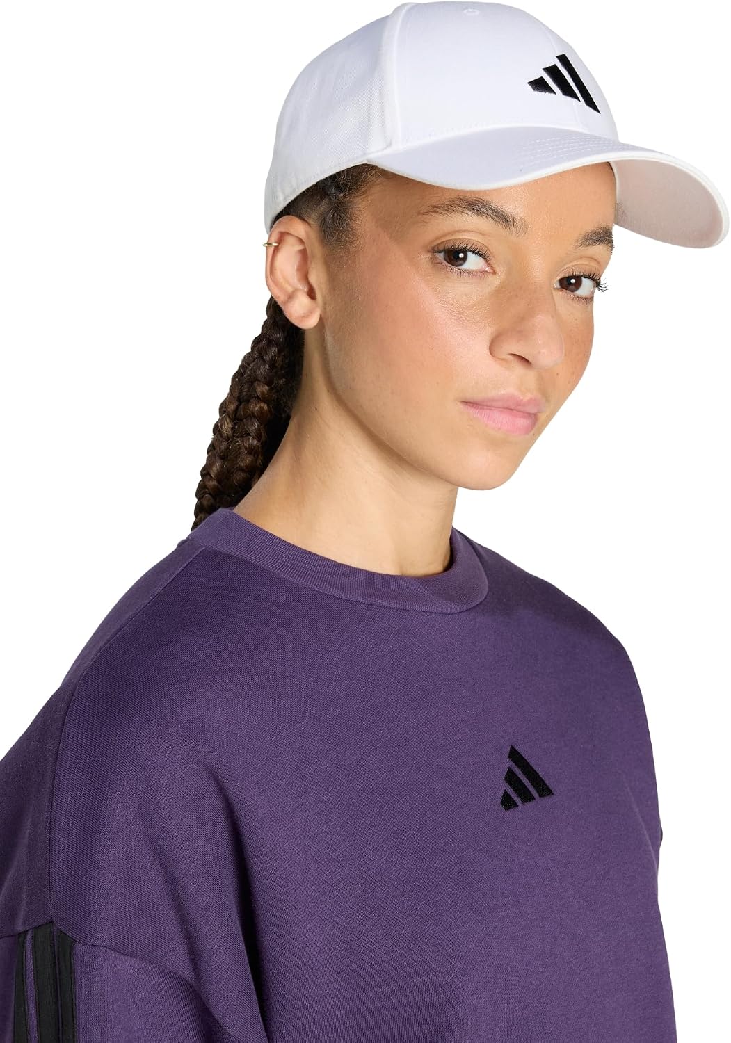 Detalle 2 de adidas New Logo Baseball Cap (cotton, medium pre-curved brim)