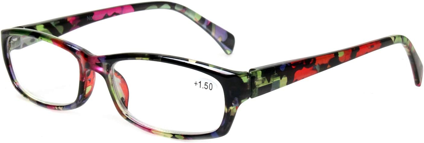 Thumbnail 2 de Kerecsen 5-Pack Reading Glasses for Women with Spring Hinges and Patterned Frames