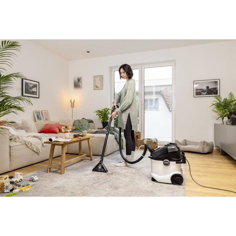 Thumbnail 3 de Karcher SE 5 Lava-aspiradora 1000W 4L Blanco: limpieza profunda para textiles, suelos y más