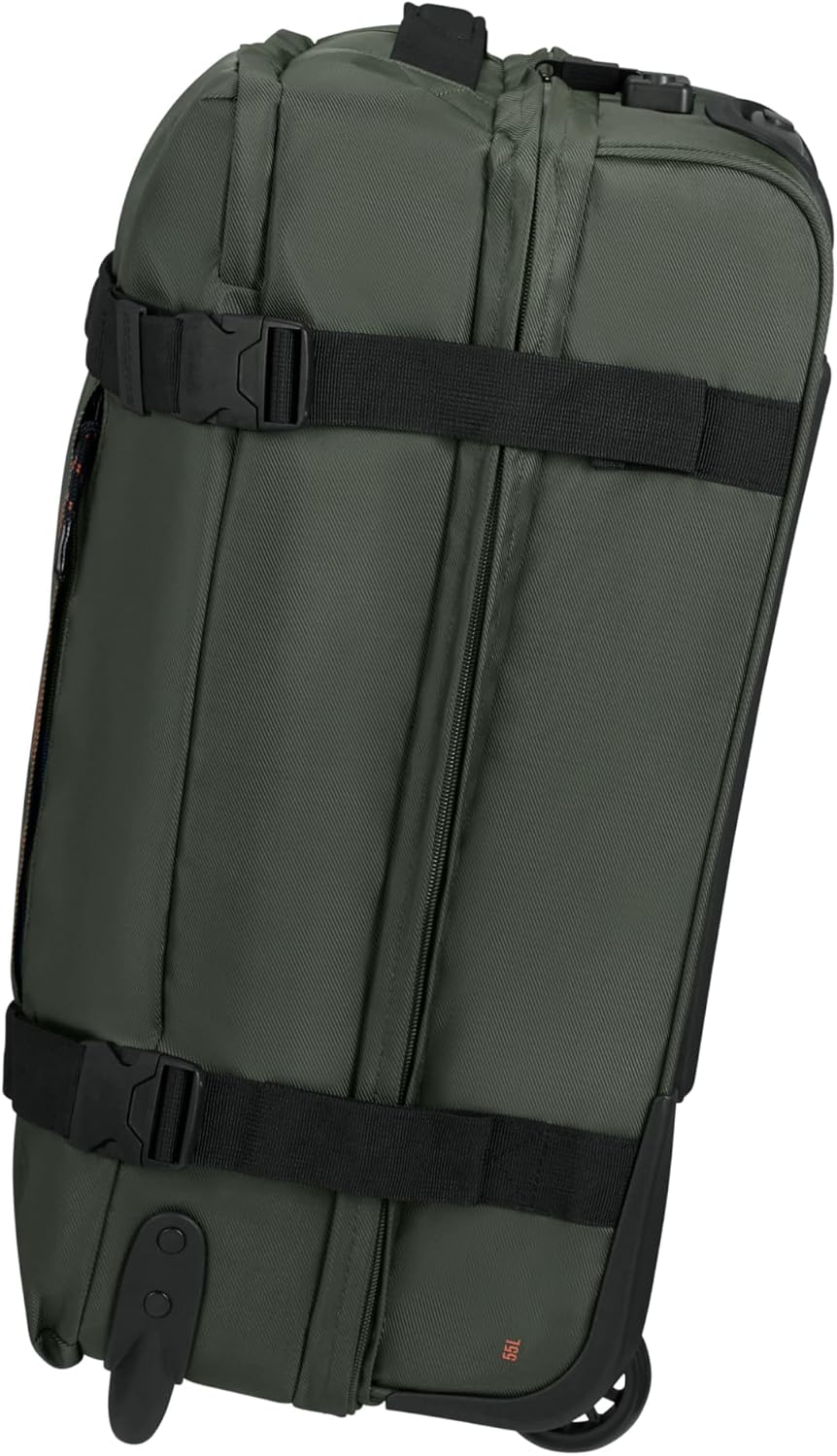 Detalle de American Tourister Urban Track: Bolsa de viaje de 55 cm y 55 L en verde oscuro