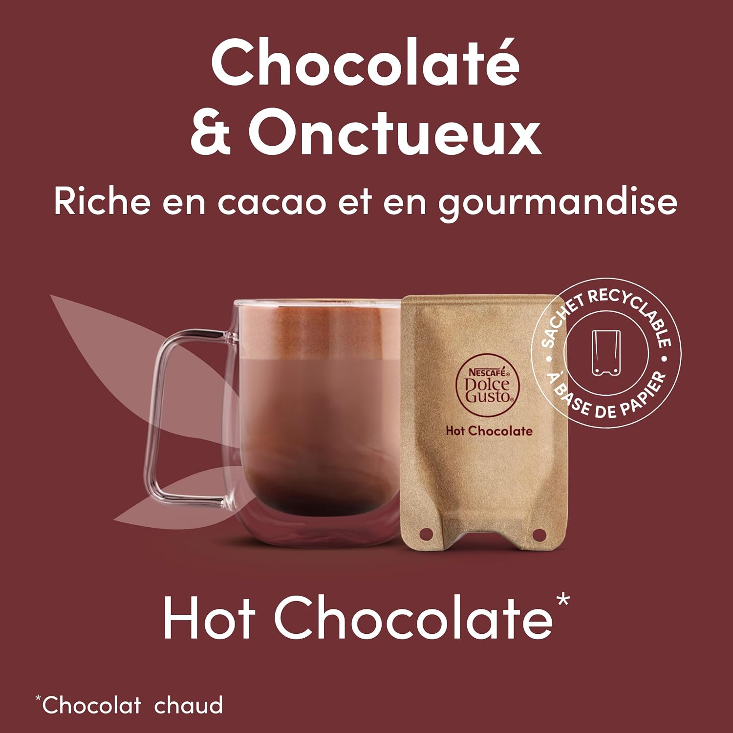 Thumbnail 1 de NESCAFÉ Dolce Gusto NEO Hot Chocolate – 60 sachets (5 x 12)
