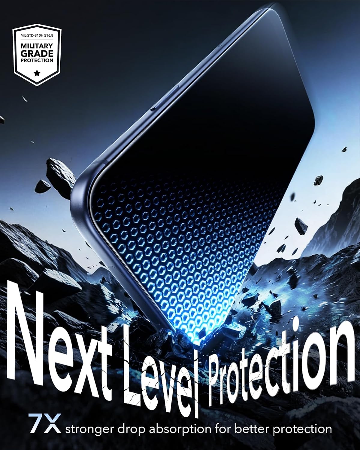Detalle de ESR 9H+ Glass for iPhone 17 Pro Max