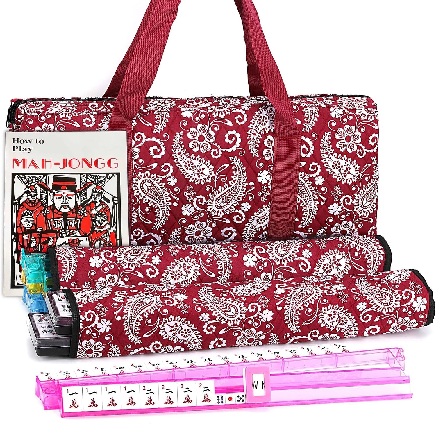Detalle de Mose Cafolo American Mahjong Set 166 Tiles