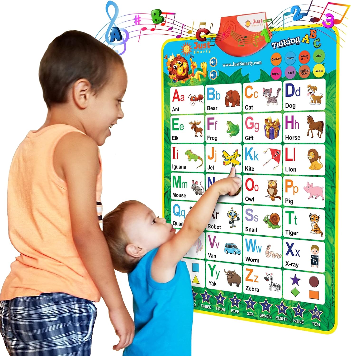 Thumbnail 6 de Just Smarty Alphabet Wall Chart 6-month