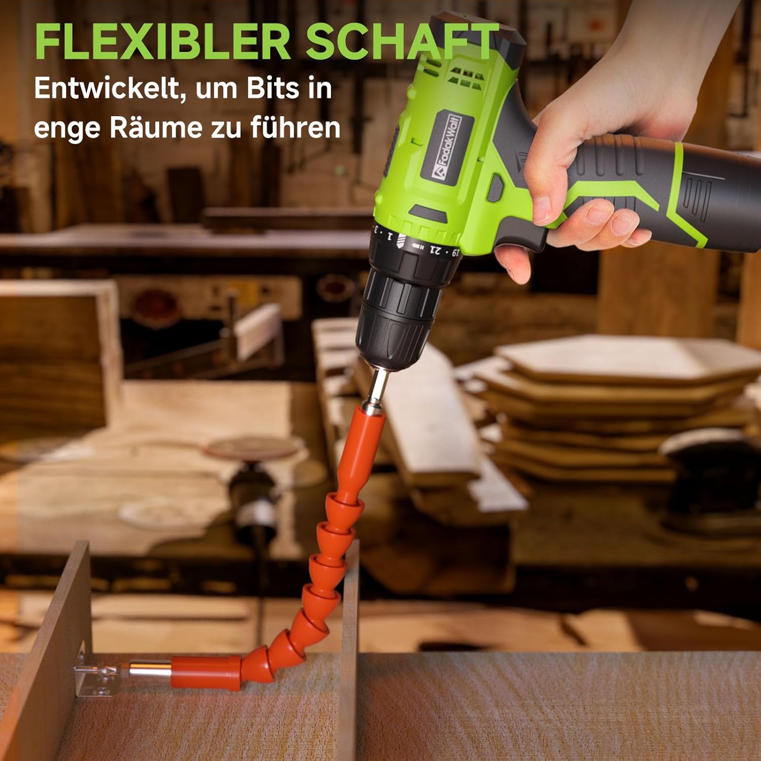 Thumbnail 4 de 12V cordless drill with 3/8 inch chuck
