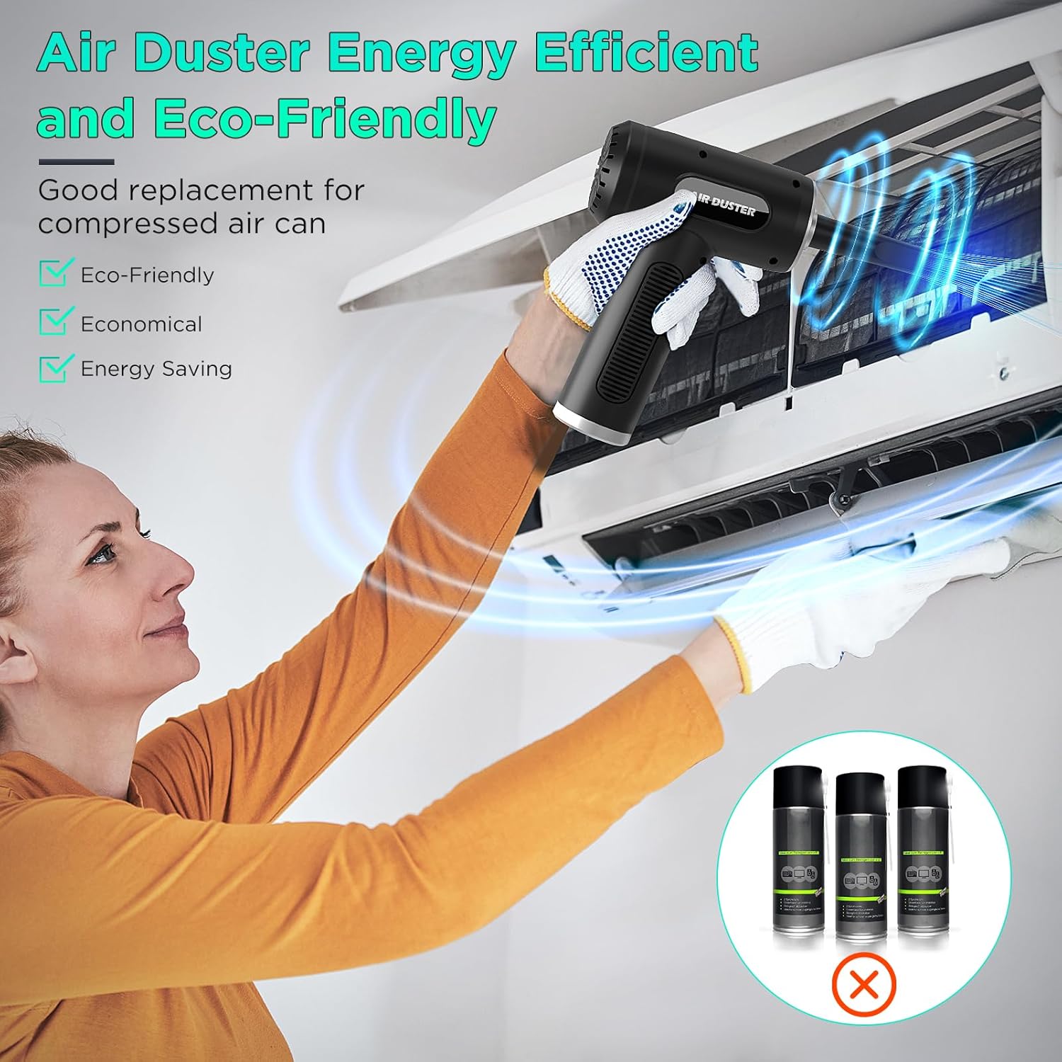 Thumbnail 5 de ONEWAY Compressed Air Duster 6000mAh