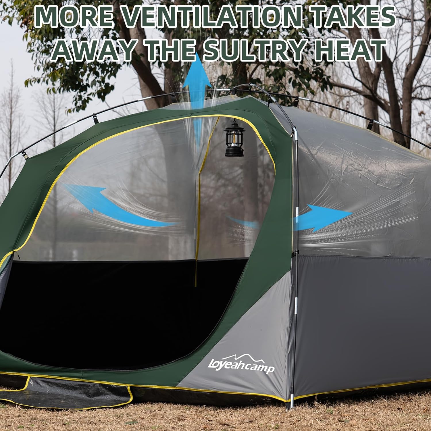 Detalle de LOYEAHCAMP Camping Tent, 4-Person