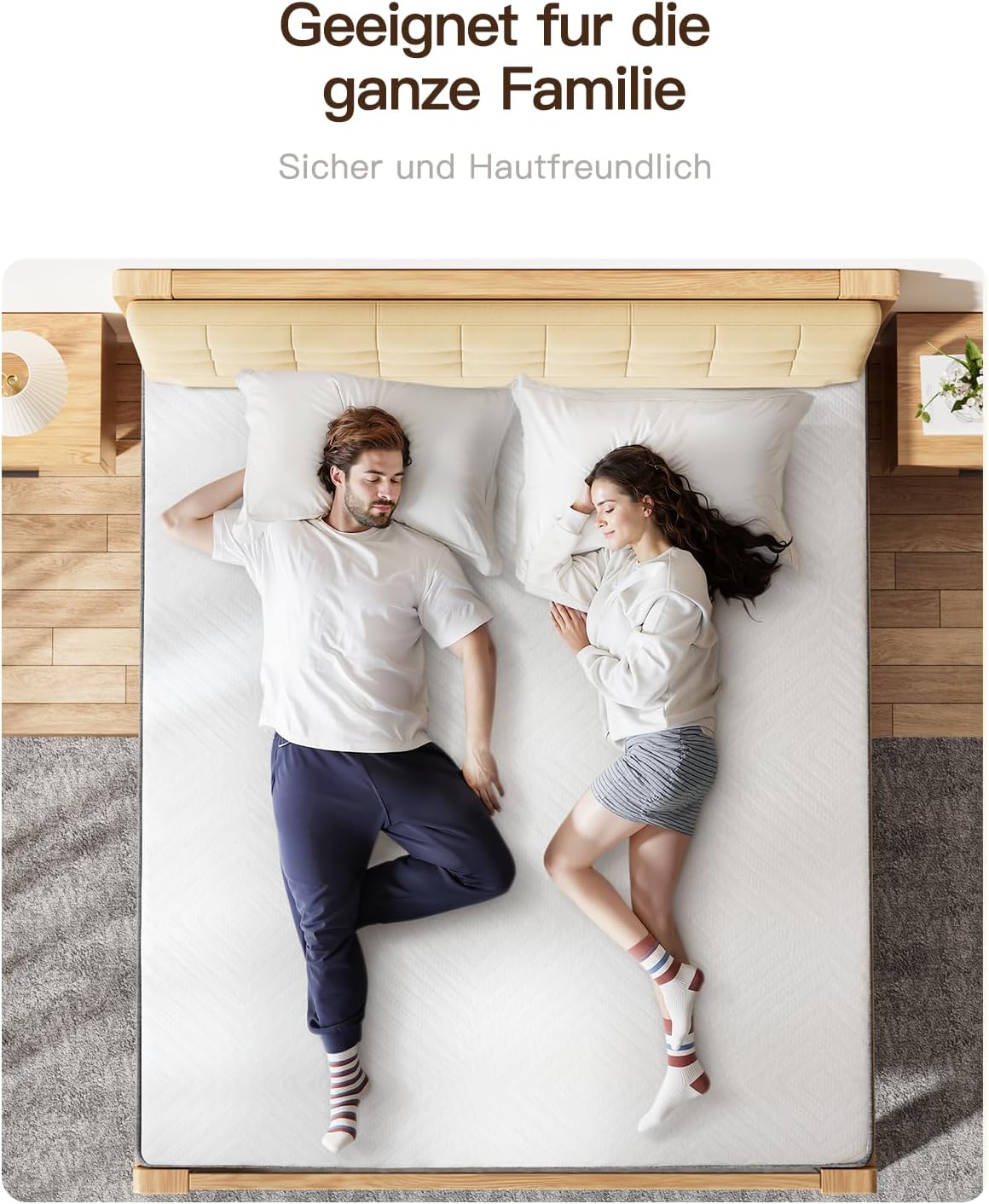 Thumbnail 6 de Nytral Matratzen Topper 180x200 cm H3 & H4 (7,5 cm) aus Gel-Visco und Komfortschaum, waschbar