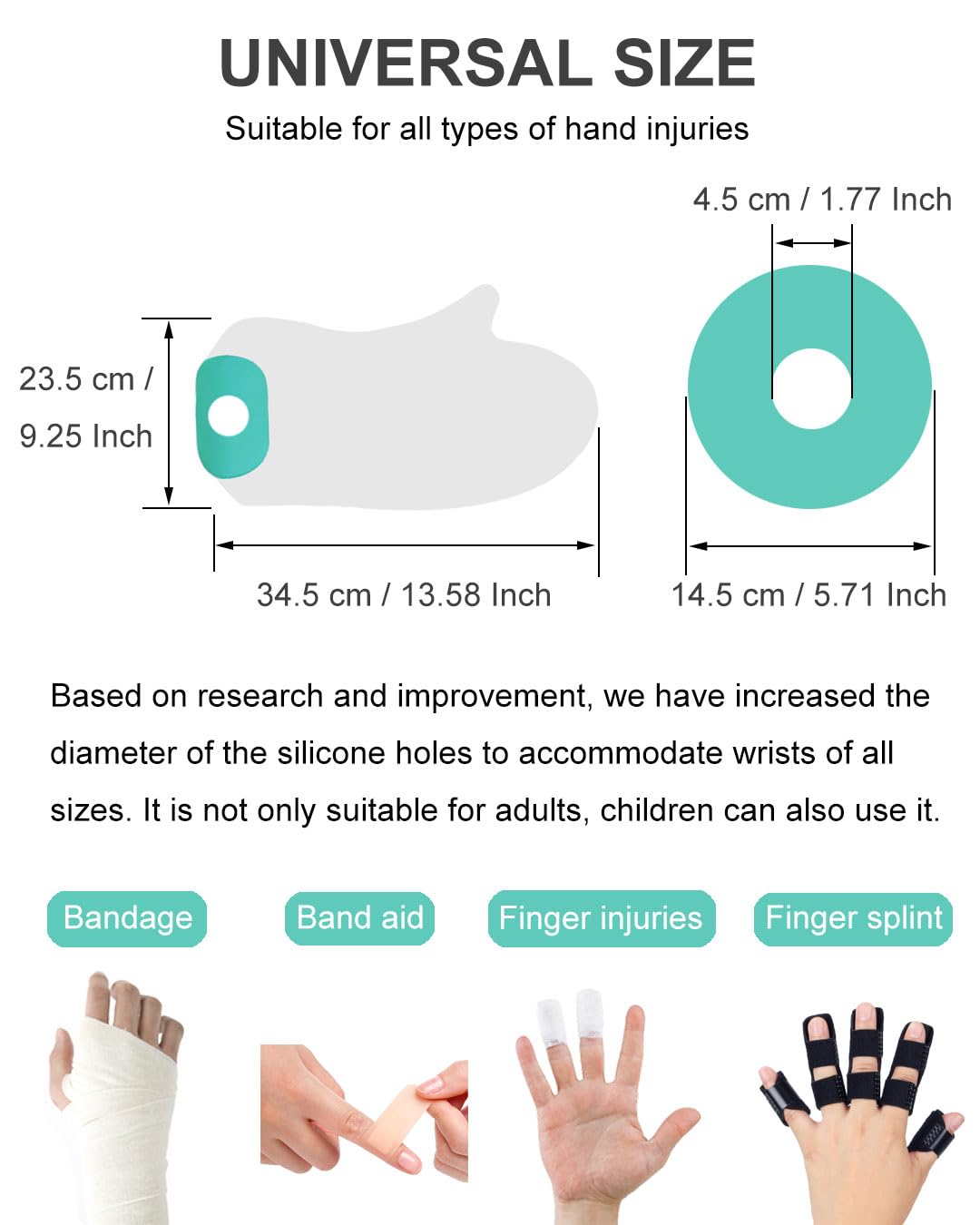 Detalle 2 de EuyiHlybt Hand Cast Cover Waterproof