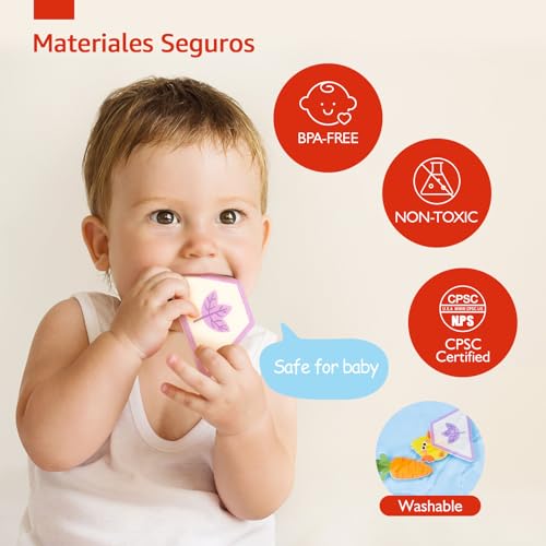 Thumbnail 6 de Libro Montessori Busy Board de hahaland: 8 páginas interactivas en fieltro para niños 1–3 años