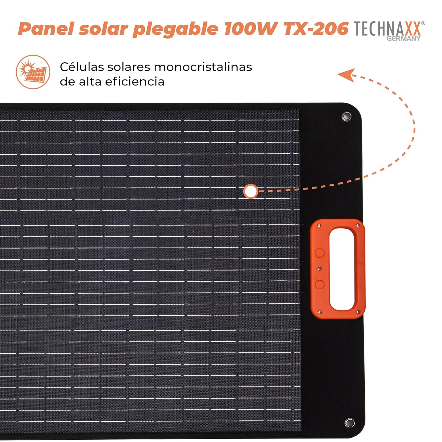 Thumbnail 1 de Panel solar TX-206 de 100W ☀️ Portátil y Multifuncional