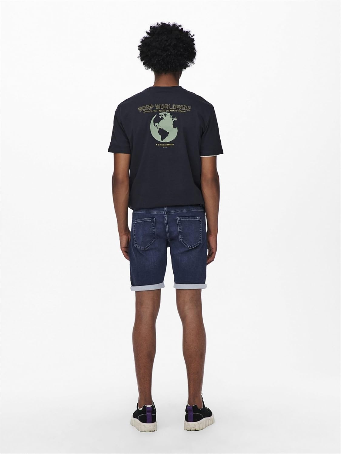 Detalle de Shorts en Denim Capri pour Hommes O&S 3/4 – Bermuda Été Décontracté ONSPLY