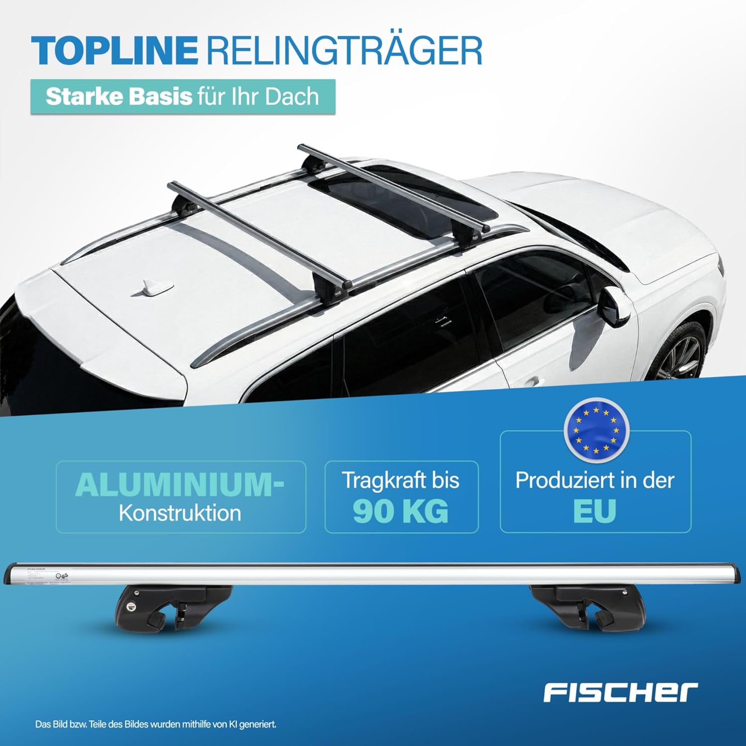 Detalle 2 de FISCHER Relingträger Topline L 90 kg