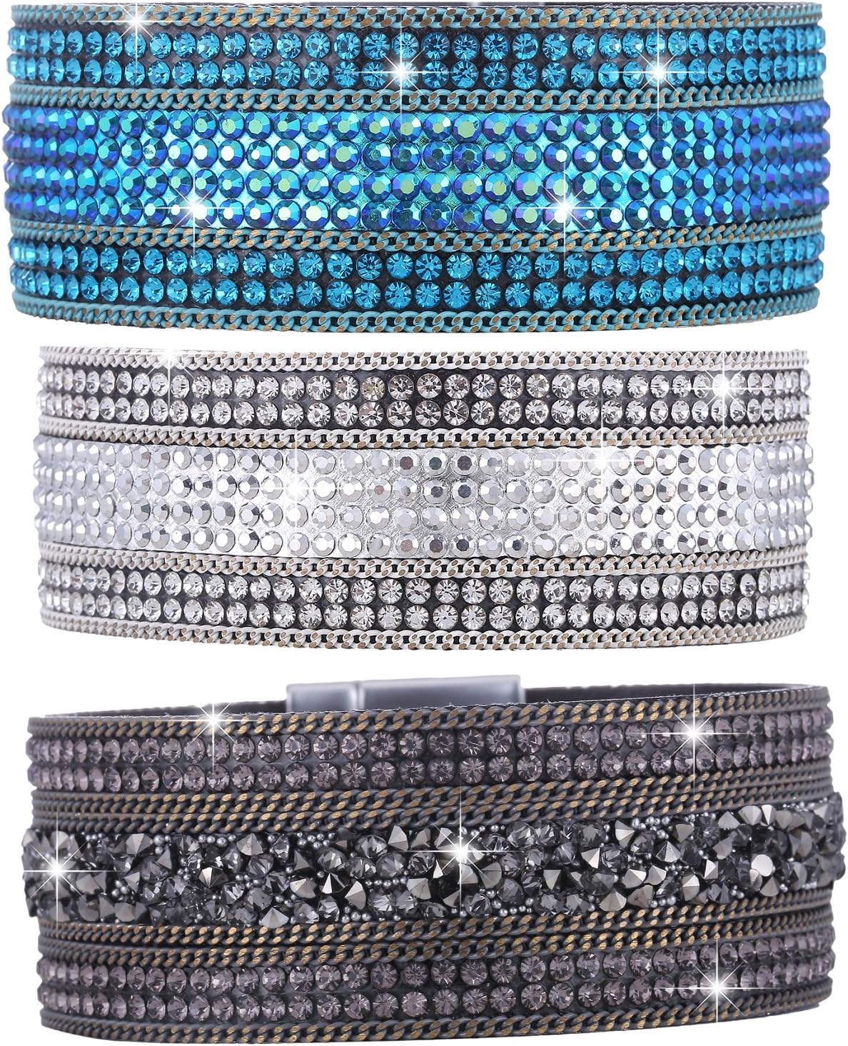 Thumbnail 4 de Morella Pulsera brillante con cierre magnético 19 cm