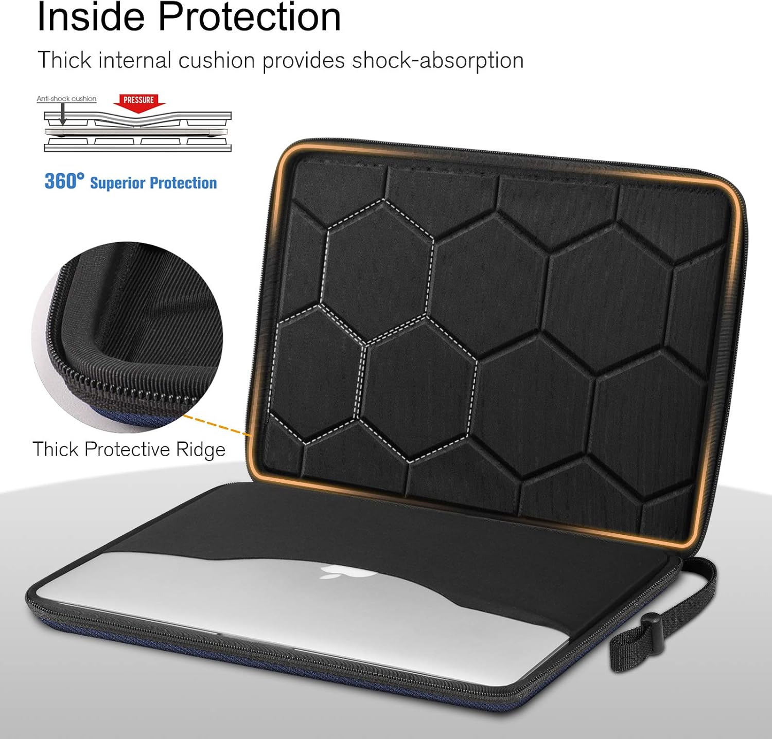 Thumbnail 1 de FINPAC Hard Shell Laptop Sleeve 33.5 x 23.5 cm