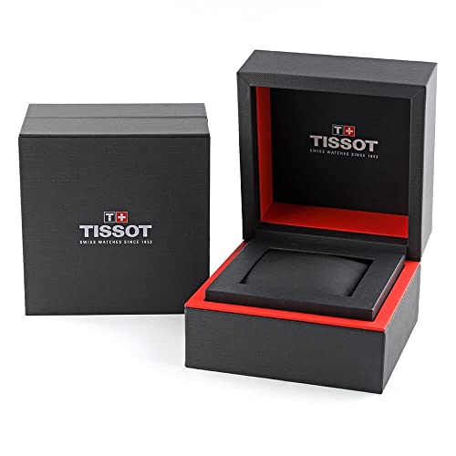 Thumbnail 9 de Tissot Carson Swiss Made Automatik-Armbanduhr mit Lederarmband