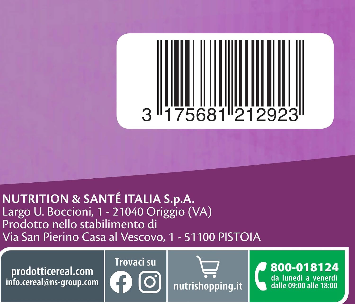 Detalle de Céréal BuoniSenza Tortine al Limone 160 g – Merenda pronta senza glutine e lattosio