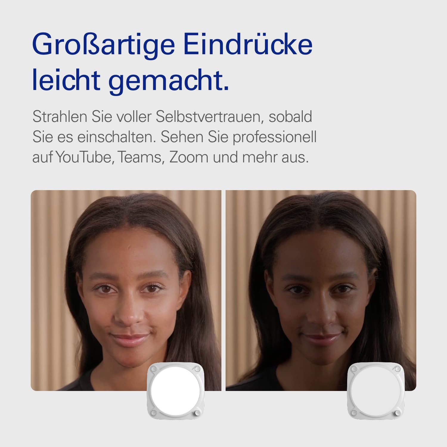 Thumbnail 1 de Elgato Key Light Neo (ohne Monitorhalterung) – Profi-Beleuchtung für Video-Calls & Streaming, weiß