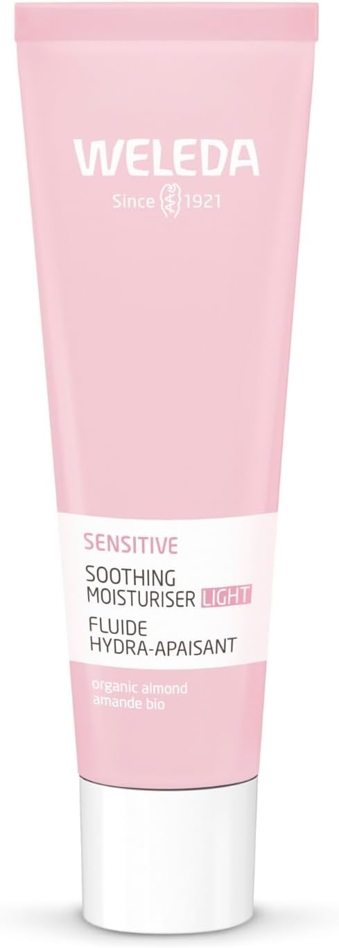 Detalle de WELEDA Fluide Confort peaux sensibles à l’amande – 30 ml