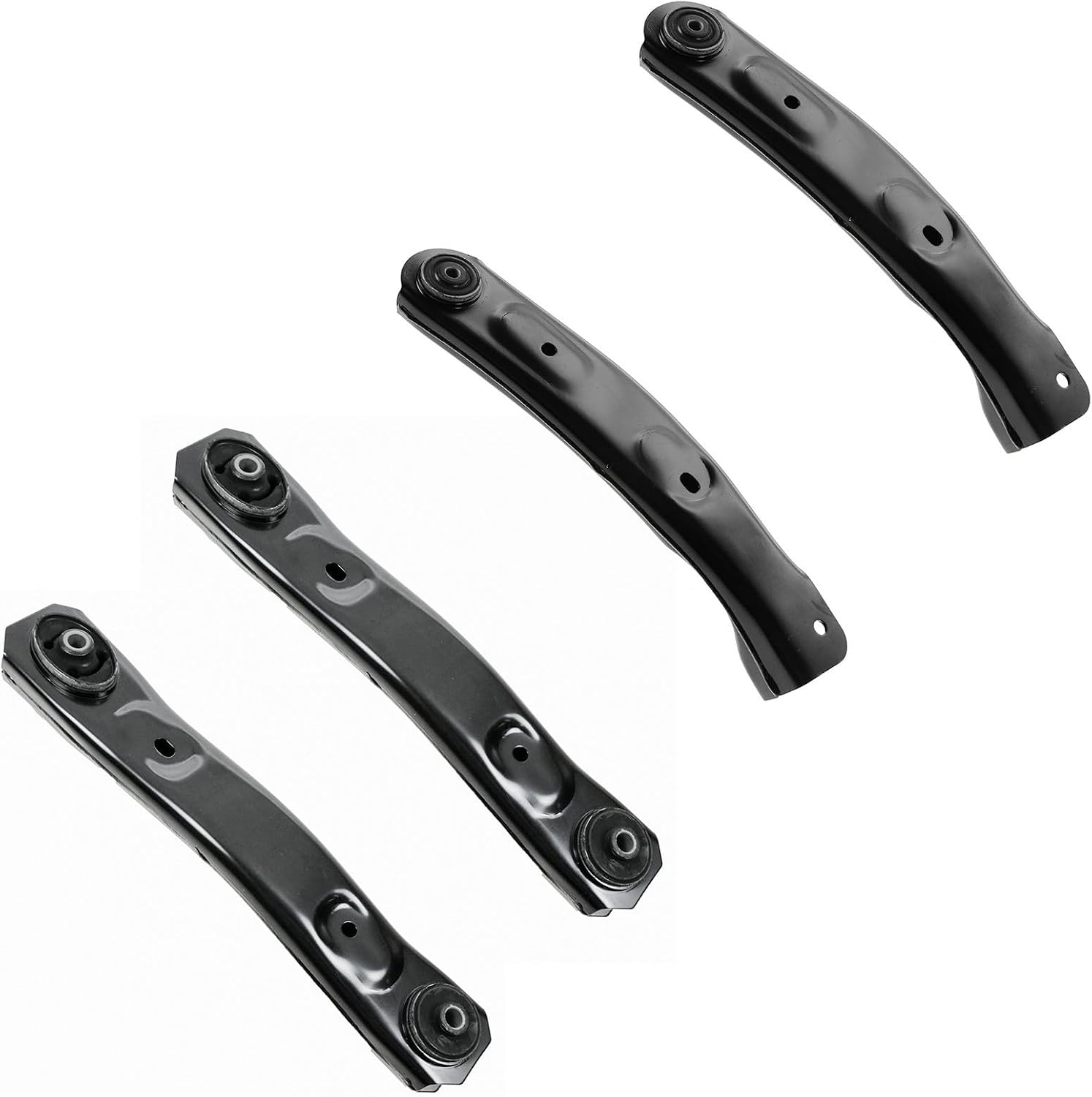Detalle de TRQ Front Upper and Lower Control Arm Set for 1999-2004 Jeep Grand Cherokee
