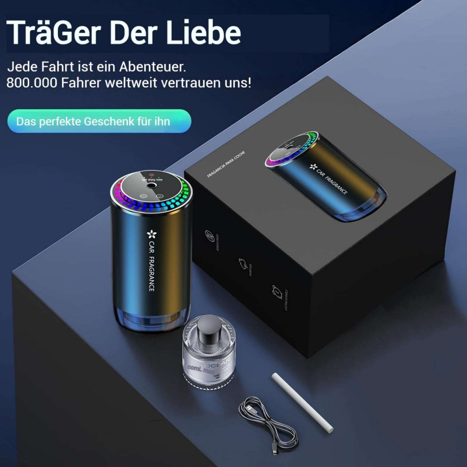 Detalle 2 de Auto Lufterfrischer Meeresbrise mit 50 ml