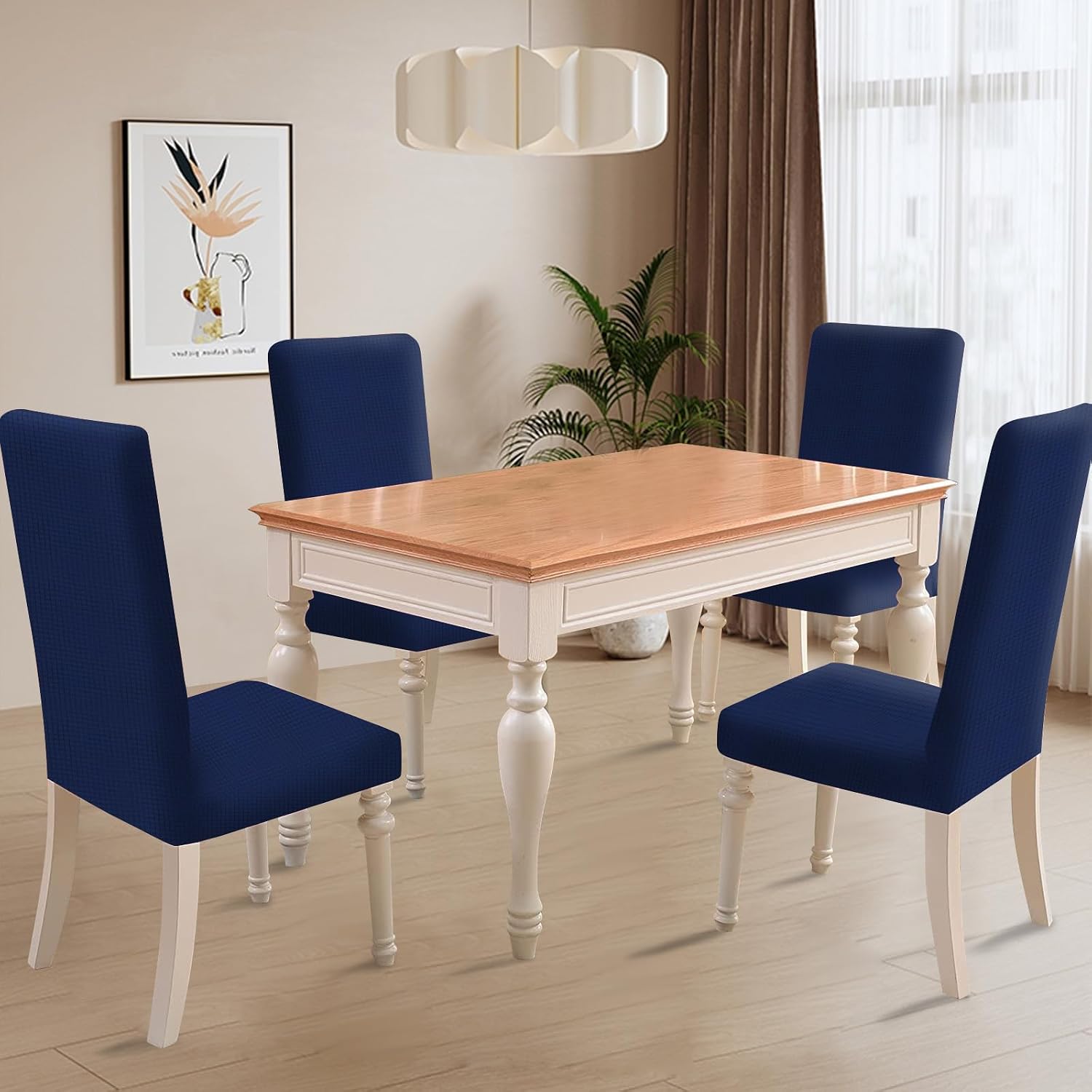 Thumbnail 1 de Ystyle housse de chaise extensible 4 pièces