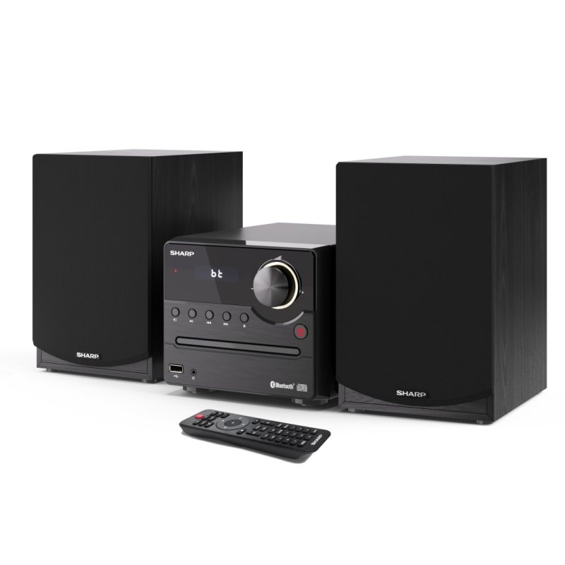 Detalle de Sharp XL-B512 Micro Cadena Bluetooth 45W: calidad Hi‑Fi compacta para tu hogar
