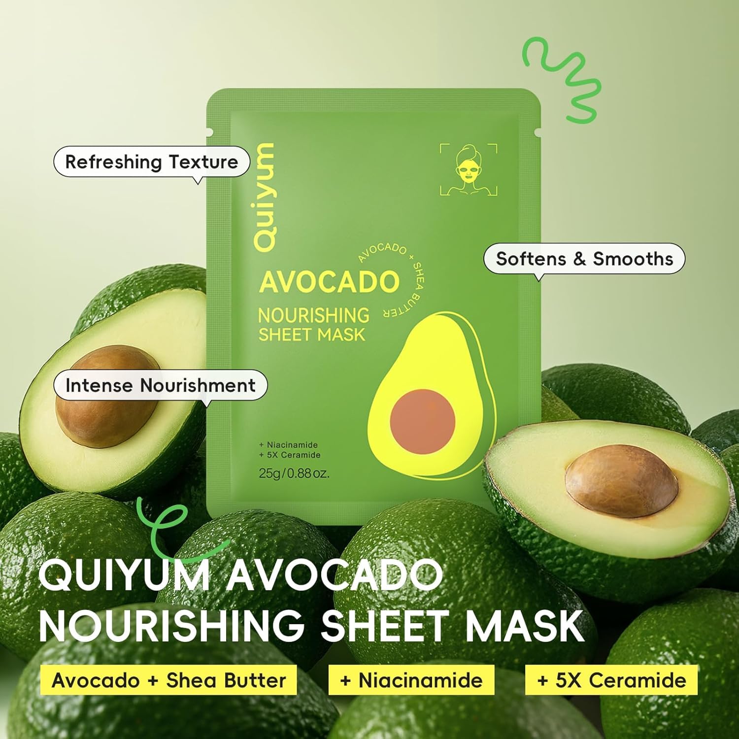 Thumbnail 4 de QUIYUM Fruit Mask Set, 32-Piece