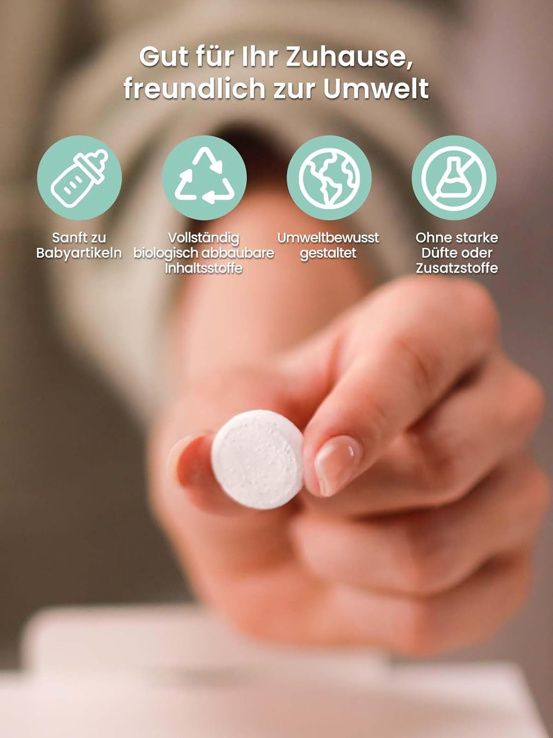 Thumbnail 6 de GROWNSY Entkalkungstabletten für Babygeräte (24 Stück) – kompatibel mit Momcozy & Baby Brezza