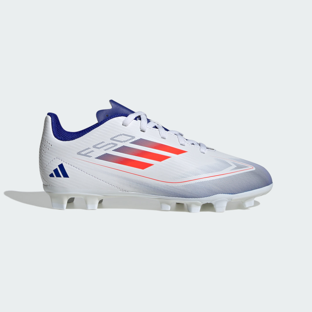 Thumbnail 1 de Bota de fútbol Adidas F50 Club versátil (Adolescentes) – Blanco