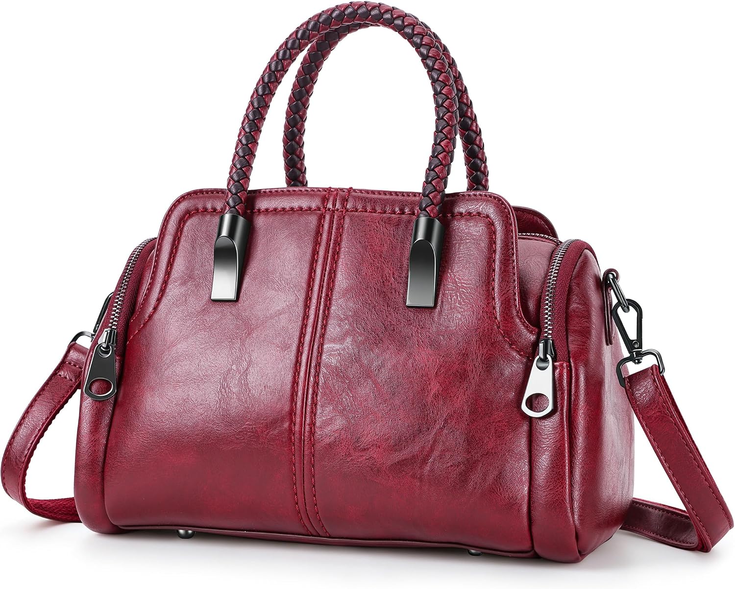 Detalle de DesKimdo Handbag in PU Vegan Leather