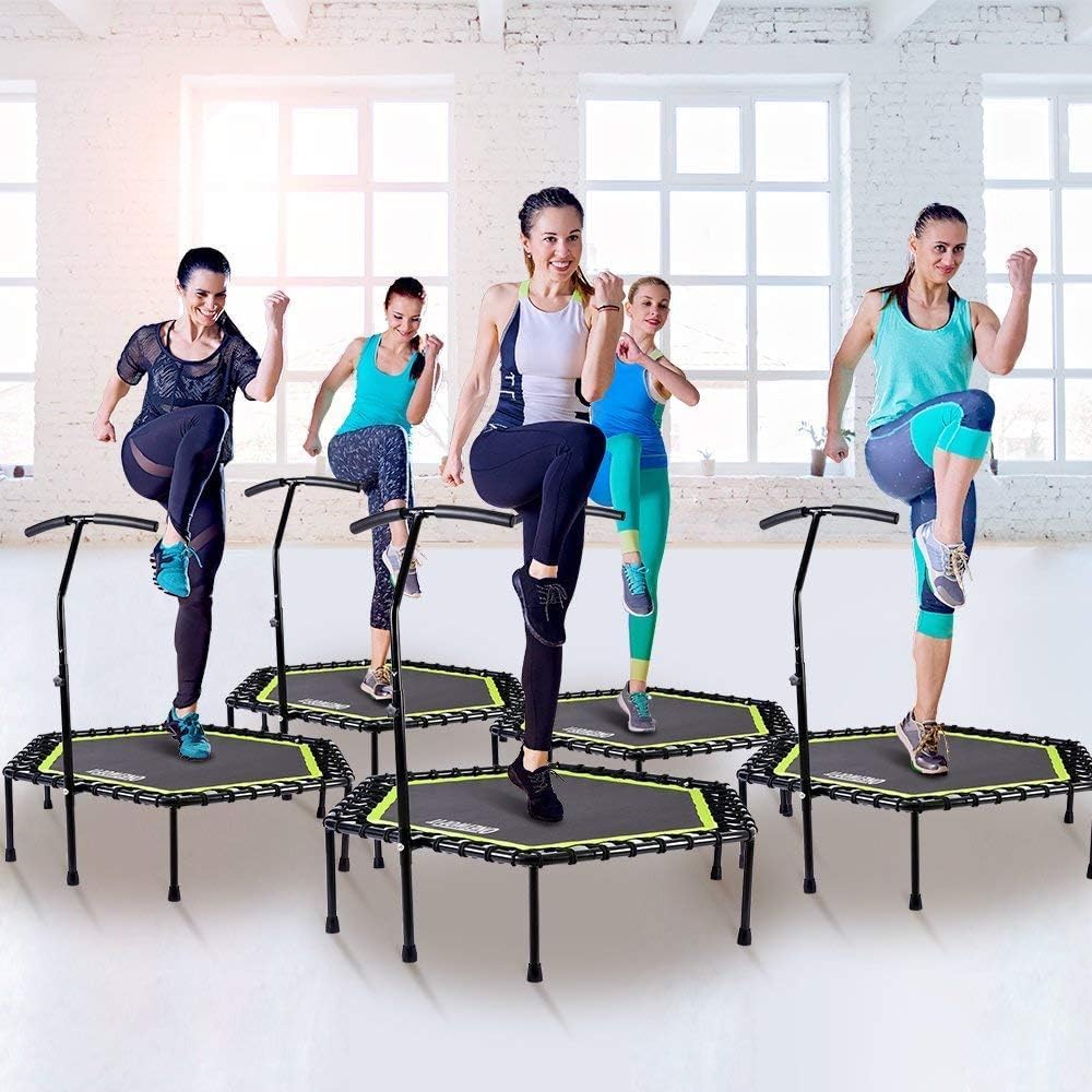 Detalle 2 de ONETWOFIT 122cm Trampolín de Rebote