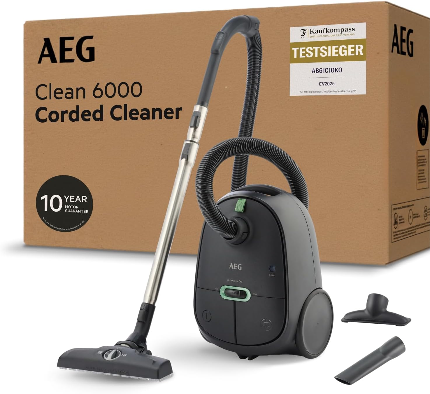 Detalle de AEG CLEAN 6000 ÖKO Staubsauger 850 W 🧹