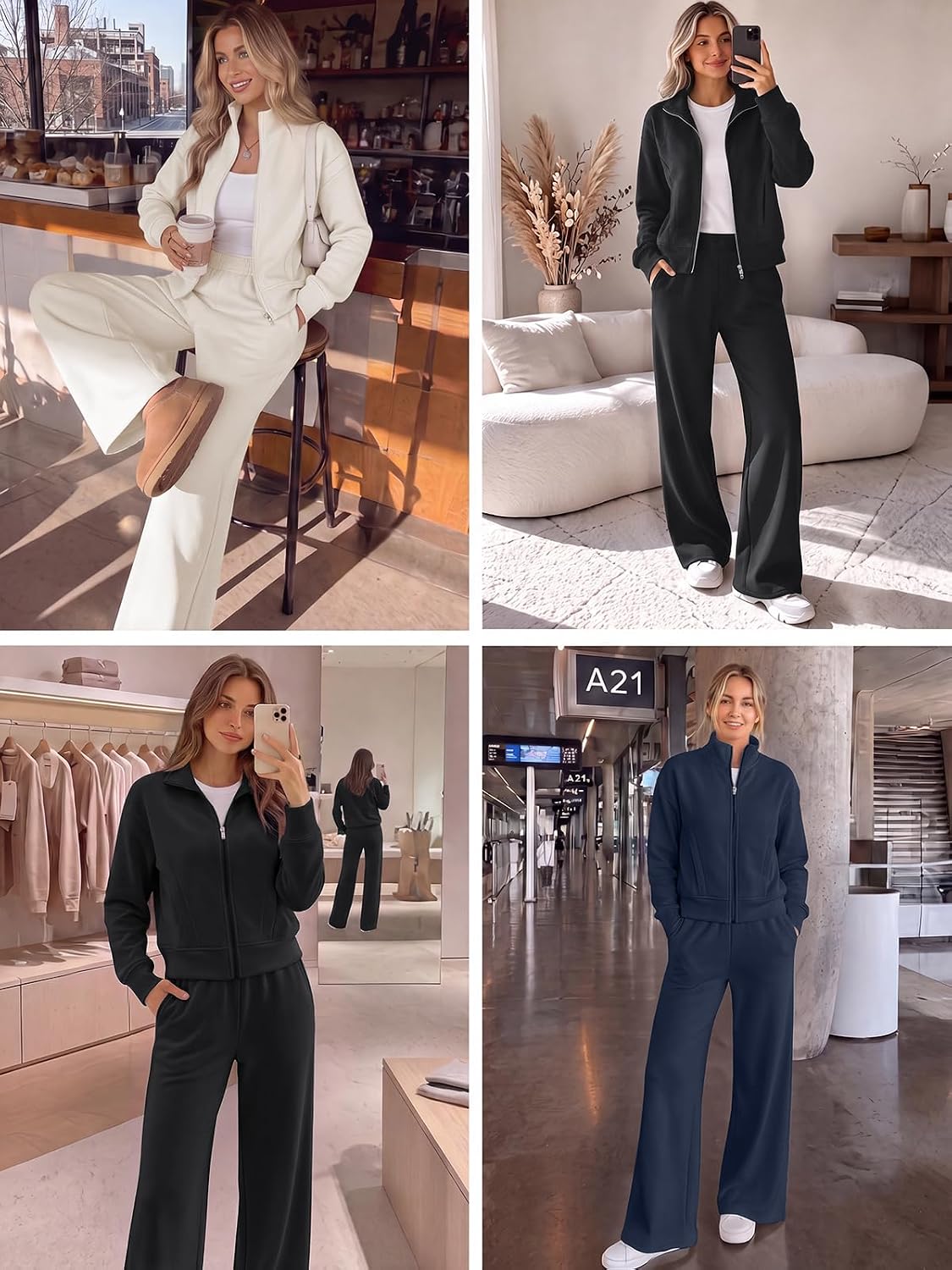 Detalle 2 de EFAN Women's Lounge Set Modal Blend