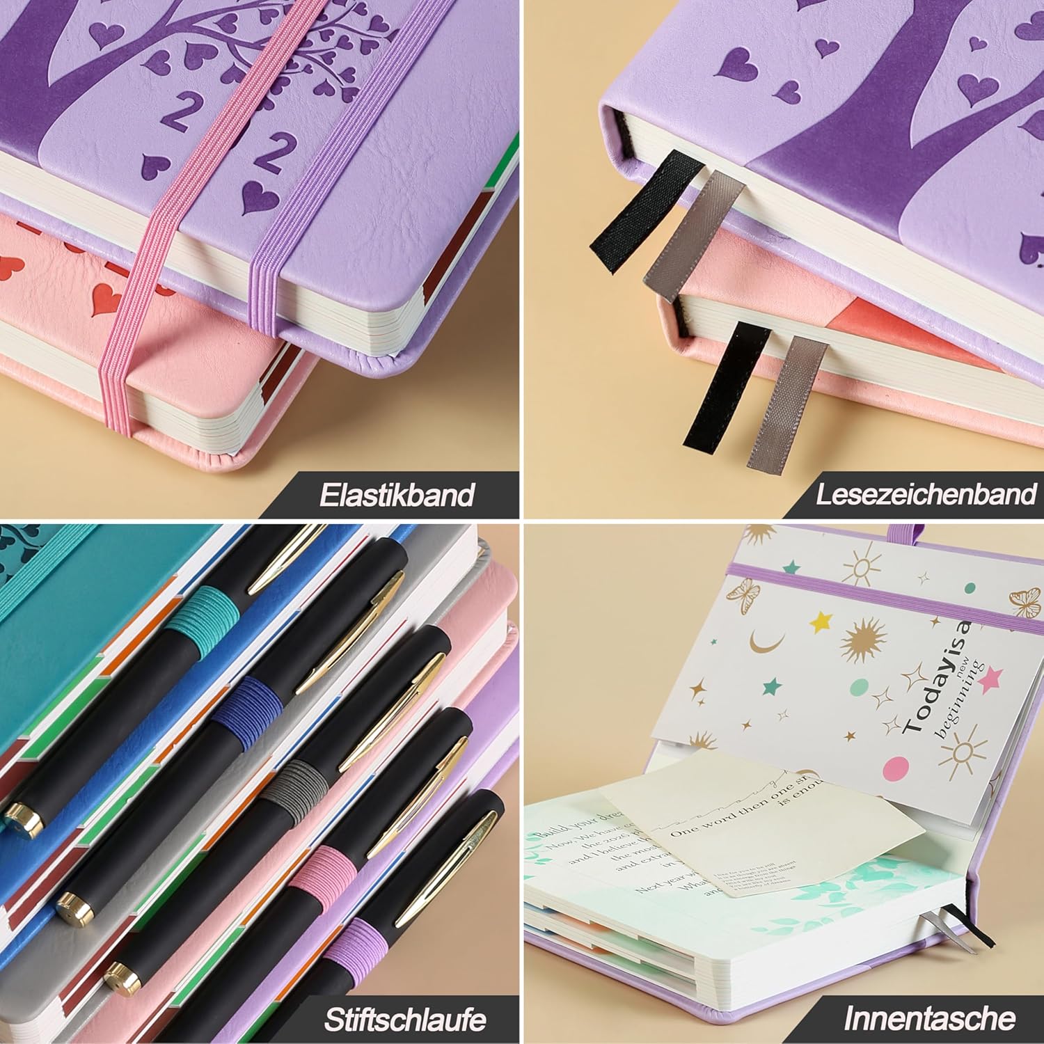 Thumbnail 3 de Kalender 2026 A5 Wochenplaner – Hellviolett 📅