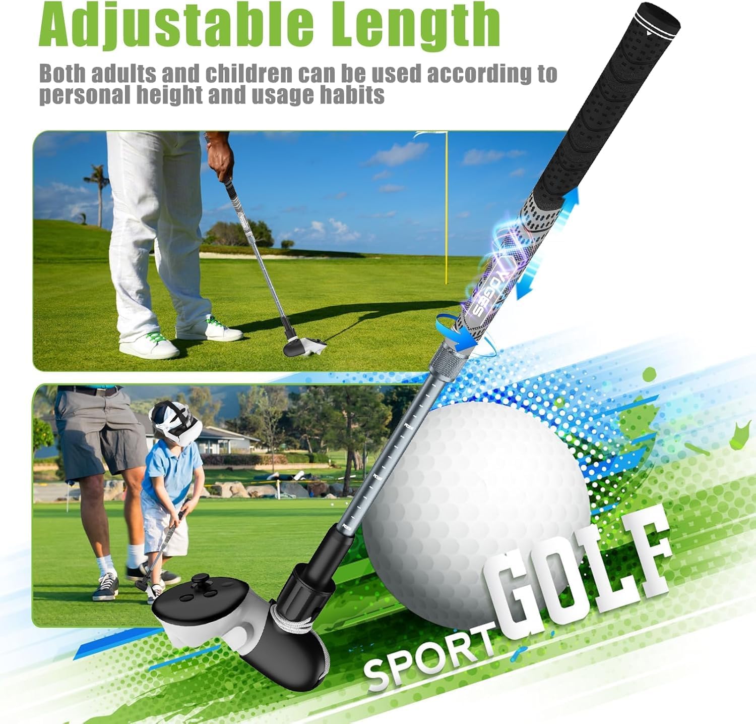 Thumbnail 2 de YOGES VR Golf Club Handle 29.13 in