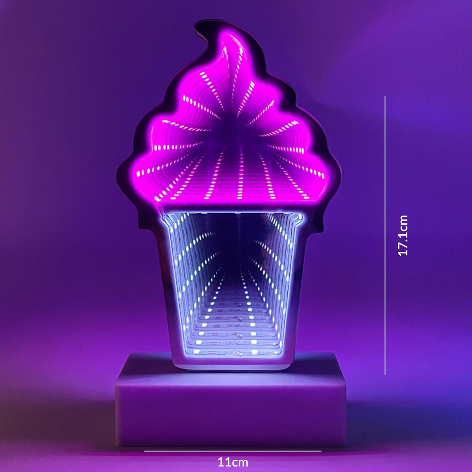 Thumbnail 4 de Gleneagles Ice Cream Infinity Light – LED neon sign for a gaming room