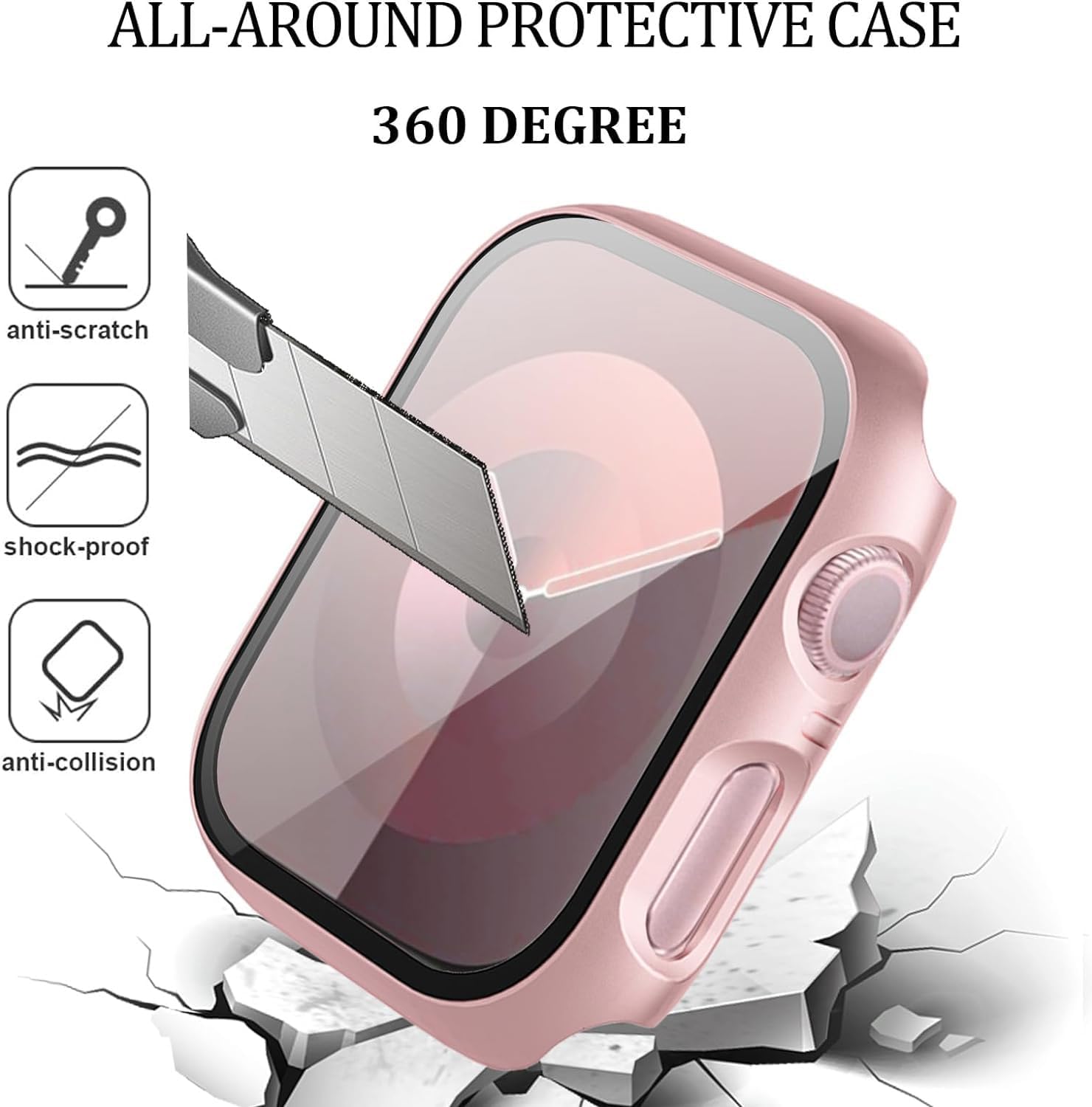 Thumbnail 2 de Apple Watch 40mm 6-Pack Protective Case with Glass