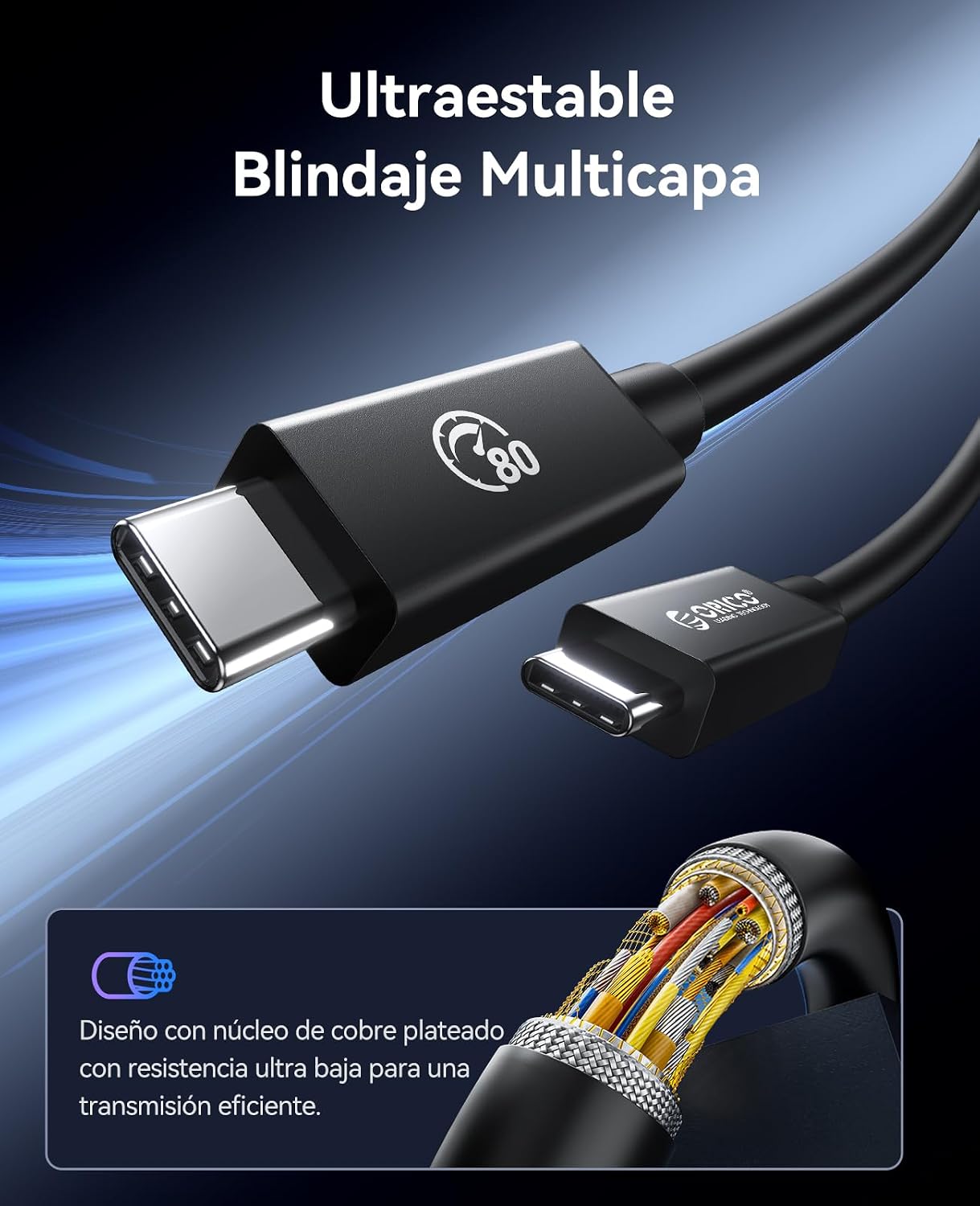 Thumbnail 5 de ORICO Cable Thunderbolt 5