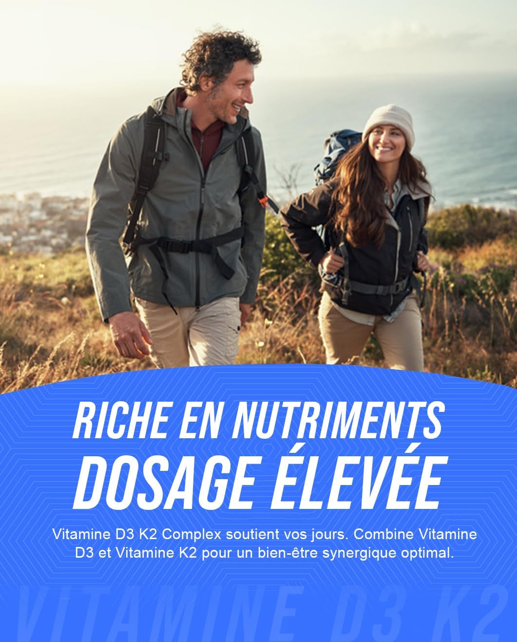 Detalle de HerbAmour Vitamine D3 K2