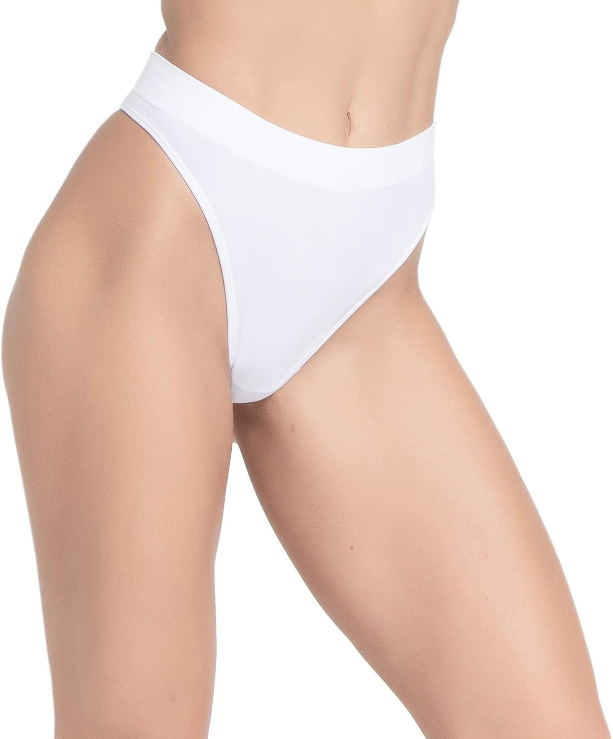 Detalle de GRANKEE High Waist String Tanga 92% Nylon